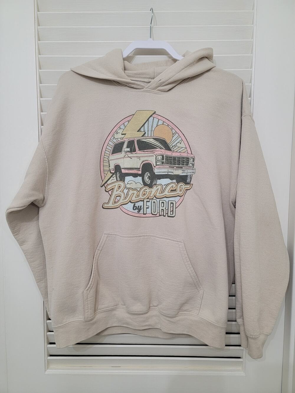 Bronco By Ford Oversized Pullover Hoodie